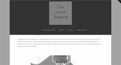 Desktop Screenshot of onesourceshopping.com
